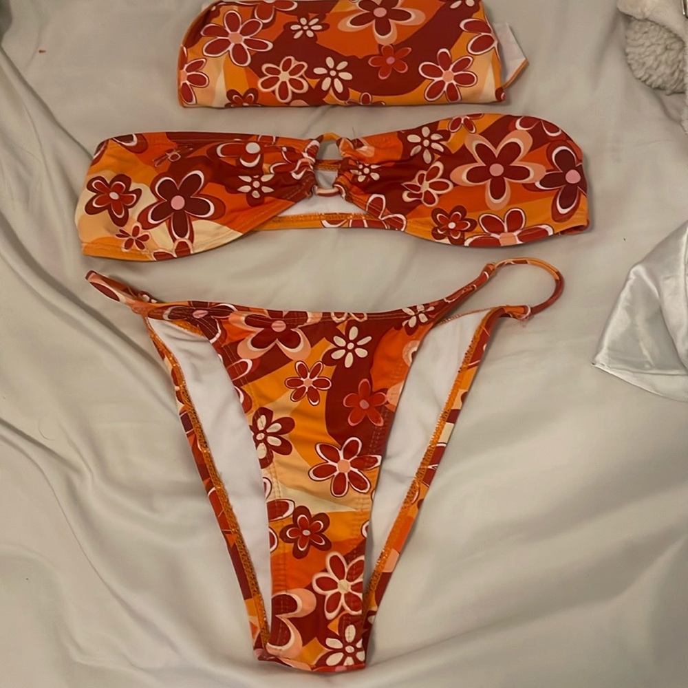 SHEIN Retro Bikini with Sarong
